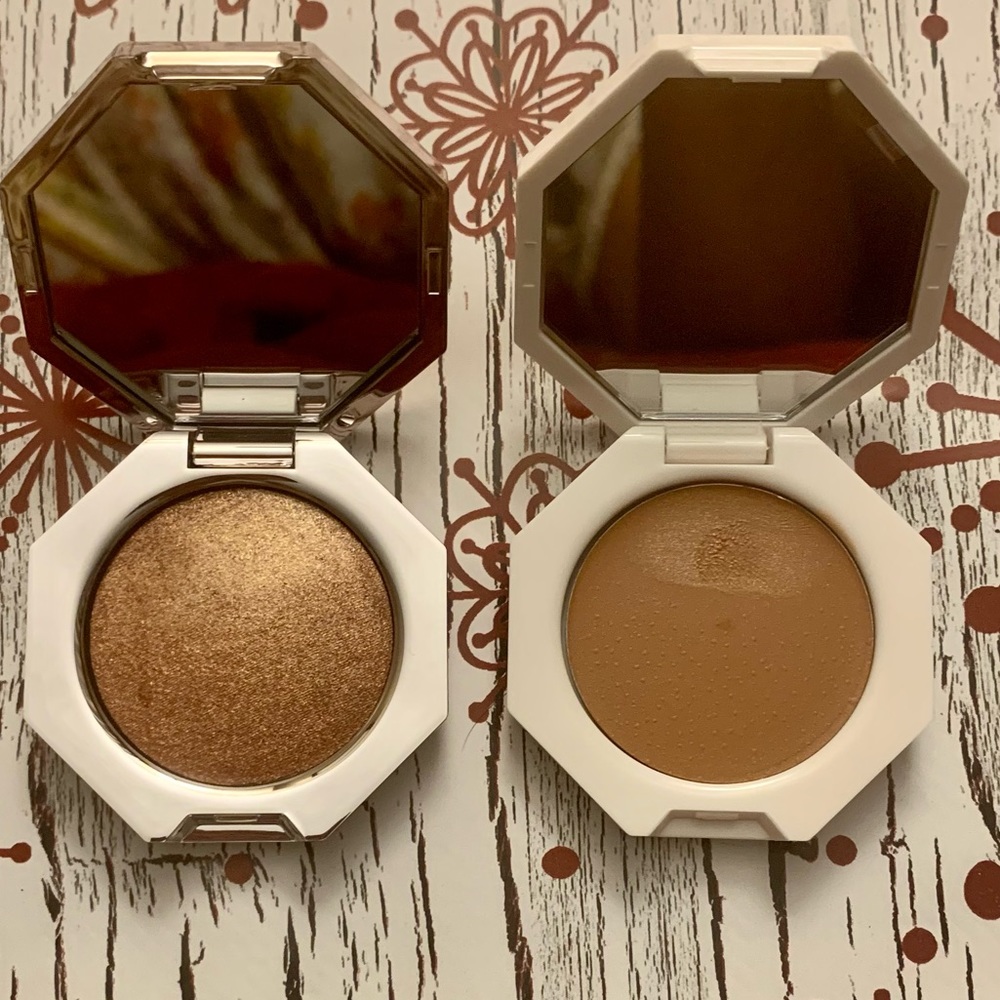 Fenty Beauty Diamond Bomb & Cheeks Out